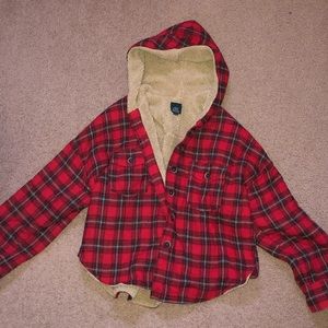 Wild fable Flannel teddy jacket